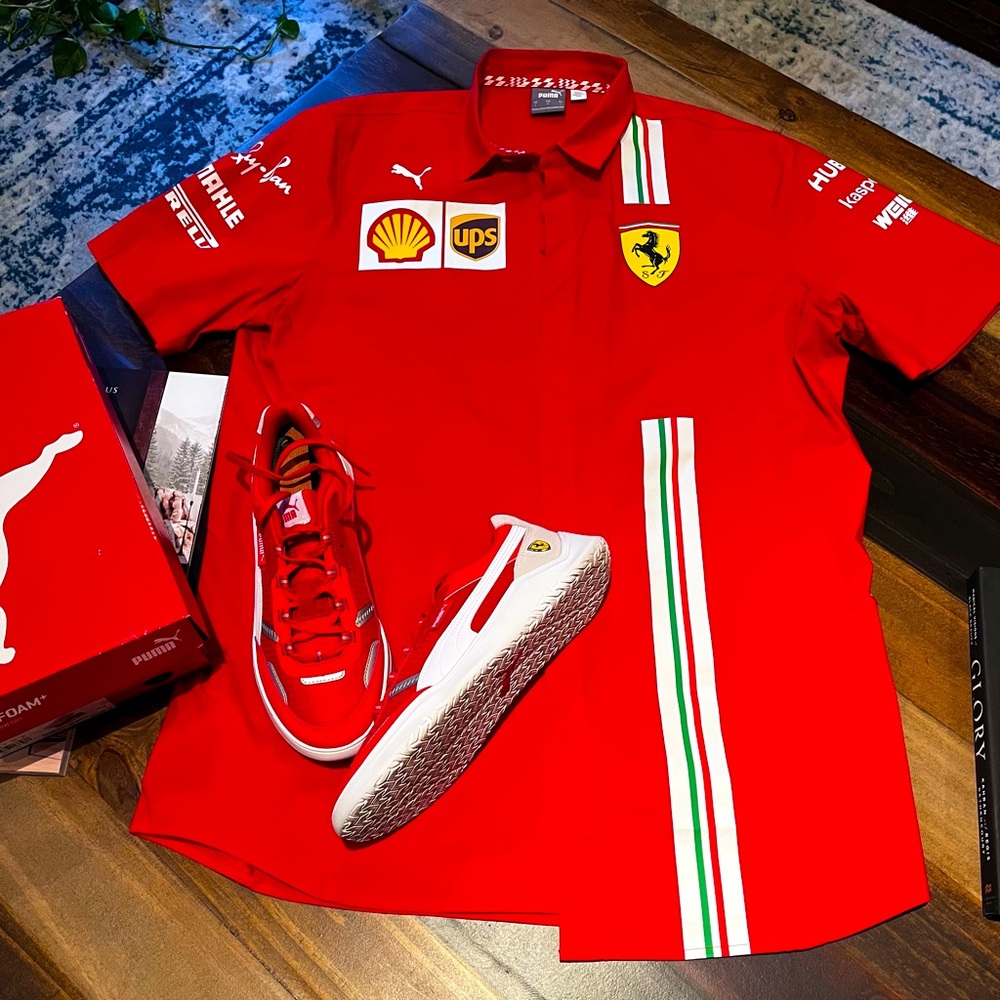 Men’s Puma/Ferrari shirt - Size L